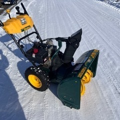 除雪機　9.5㏋　60センチ幅　ワンオーナー　車庫保管　手軽　