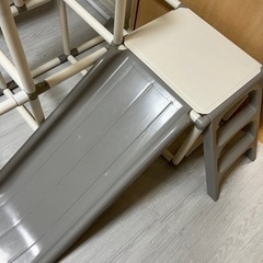 おりたたみわんぱくスライダージム ブランコ付DXジャングルジムの画像