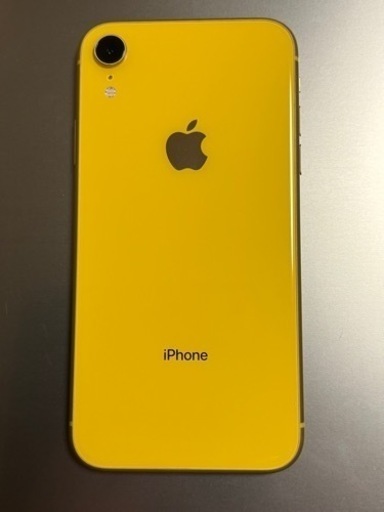 ★他のサイトで決まりました★iPhone  XR  64GB  イエロー