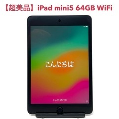 【超美品】iPad mini 5 64GB WiFi★ケース付き