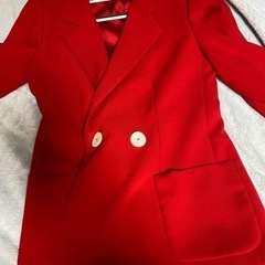 赤いジャケットの画像