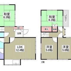 💚💚駐車場無料💚ペット可・戸建て💚4LDK / 86.53㎡💚💚敷金・礼金なし💚💚🚃東金線「東金」駅💰💚フリーレント１ヶ月💚S - 山武郡