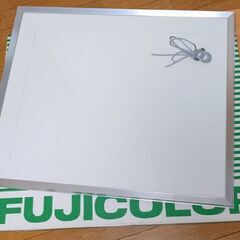 フジカラー📷アルミフレーム額縁／Ａ10半切‐S／42✕51cm♻️中古品の画像