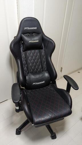 ゲーミングチェア 13,000円購入 オットーマン、180度になります