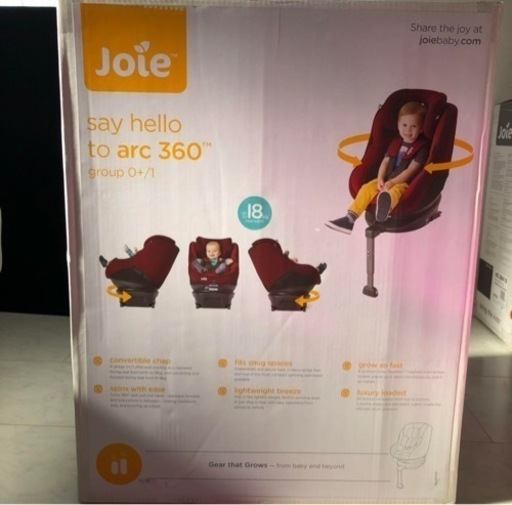 ジョイー Joie チャイルドシート Arc360°(アーク360°) ツートンブラック