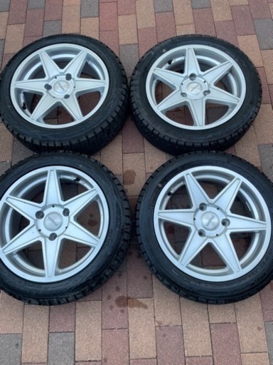 スマート用　スタッドレス＆アルミセット