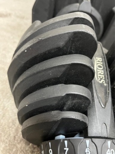 RIORESの可変式ダンベル 5kg〜40kg