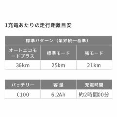 ブリヂストンアシスト後ろ乗せ電動自転車26インチ