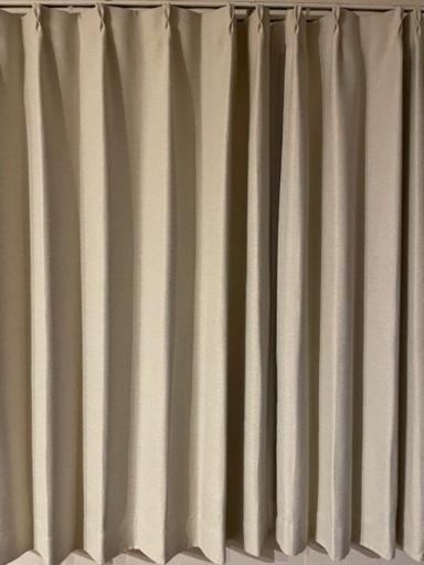 ニトリ　カーテン　2枚セット　140㎝×90㎝