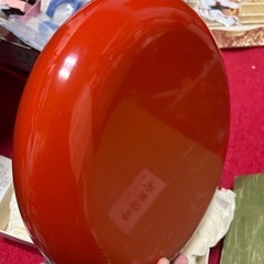 漆塗り　お皿　プレート　未使用　器の画像