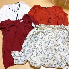 お譲り先決定　レディース衣類9点