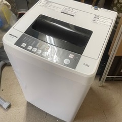都内近郊送料無料　ハイセンス　洗濯機　5.5kg 2018年製 HW-T55C