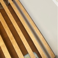 IKEA セミダブル　ベッドフレームの画像
