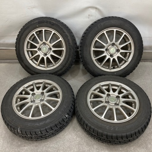 決まりました。スタッドレス　165/70R14  。18年製　175/65R15互換サイズ