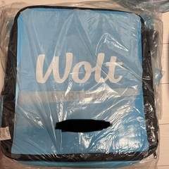 wolt 始めるセット　デリバリーバック