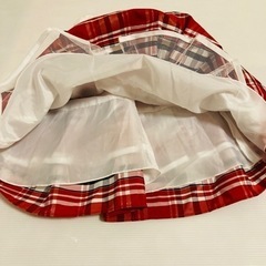 【美品】ファー＆ベロアドレス　チュール付き　80サイズの画像