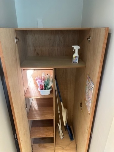 ⚠️最終⚠️掃除用具　棚（可動式）　