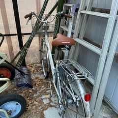 【1,000円】自転車　27サイズ　ママチャリ　後輪タイヤ交換済み