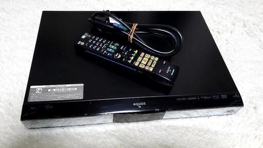 SHARP AQUOS BD／HDDレコーダー 【美品】