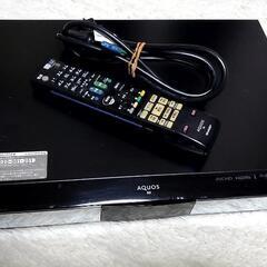 SHARP AQUOS BD／HDDレコーダー 【美品】