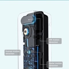 インターホン ワイヤレスドアホン Alexa連動 カメラ付きの画像