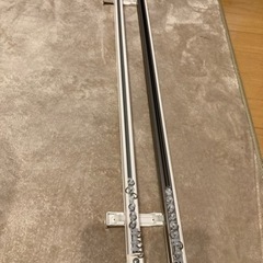 小窓用カーテンレール　76cm 2本あります。