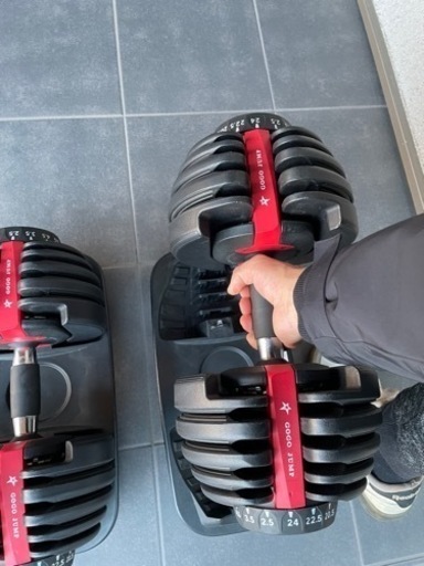 受付終了　ダンベル　可変式　24kg 