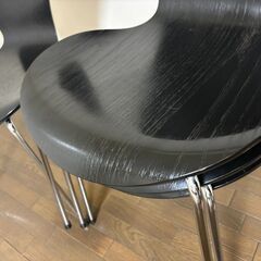 フリッツハンセン セブンチェア4脚＆楕円テーブル 5点セット