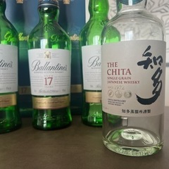 【空瓶】ウイスキー空き瓶 4本の画像