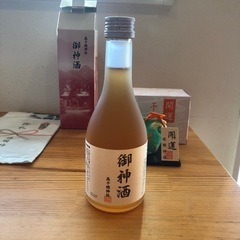 高千穂神社御神酒・槵觸神社干支置物 手ぬぐいの画像