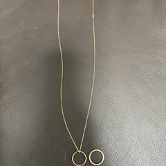 10kネックレスとリング　取引中