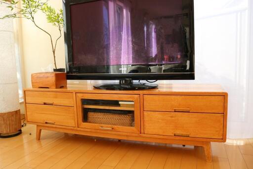 追記あり】ヴィンテージ、ナチュラルテレビボード