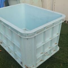 好評完売【キャスター付♦頑丈な】☆大型コンテナ▷サンボックス#200☆プラスチックカゴ車（大型コンテナ★フタ付き）の画像
