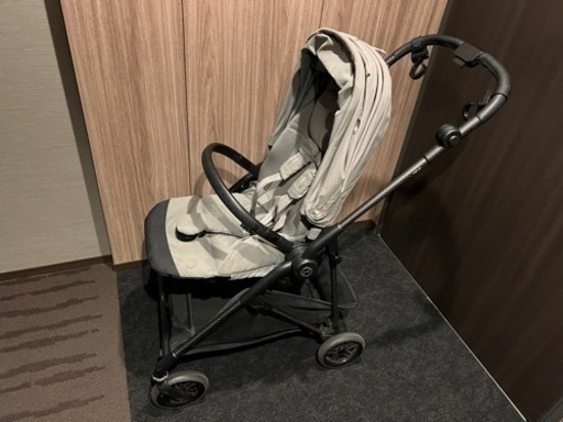 サイベックス　メリオカーボン　2021  グレー　ベビーカー　cybex