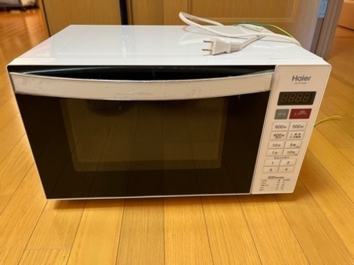 ハイアール　電子レンジ　フラット