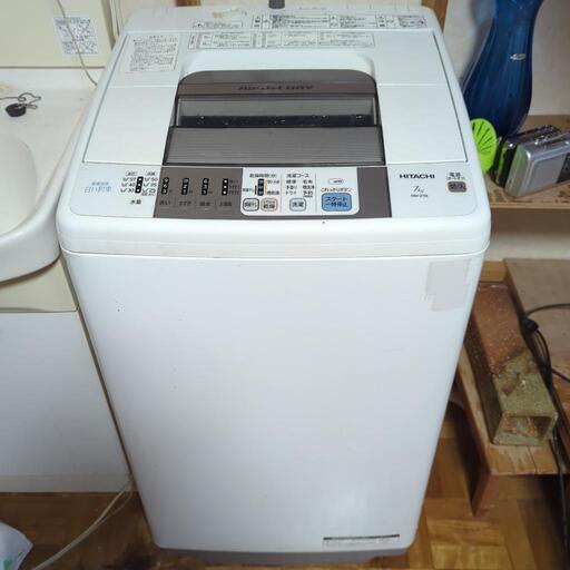 洗濯機 日立 7kg