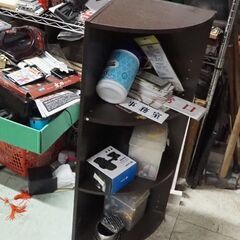 ３段三角コーナー、隙間家具