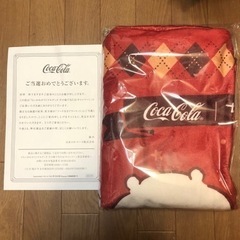 ☆新品*未使用*未開封☆ ちいかわ ブランケット コカコーラ フ...