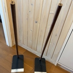 （取引中）木製鍬！琉球舞踊　余興