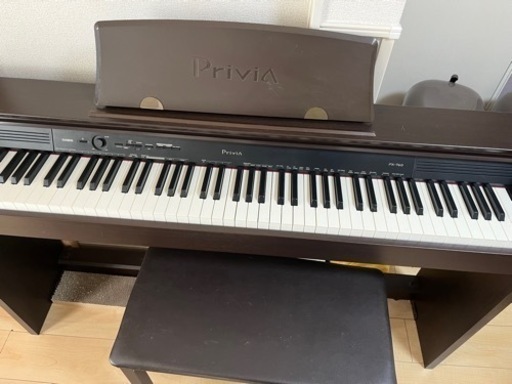 仮決定しております。カシオの電子ピアノ（取りに来ていただける方限定）