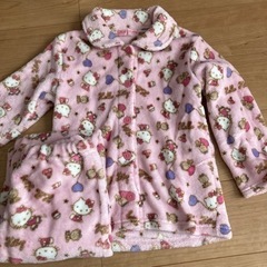 【130cm】ハローキティ　フリースパジャマの画像