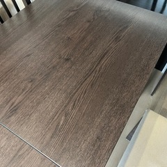 IKEA 伸縮ダイニングテーブルセットの画像