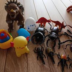 【無料】虫などフィギュアセットの画像