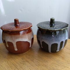 蓋付き小鉢　2個セット　蓋物　食器　壺　保存容器