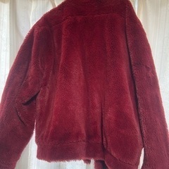 ELVIRAエルヴィラワインレッドファージャケットの画像