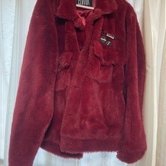 ELVIRAエルヴィラワインレッドファージャケットの画像