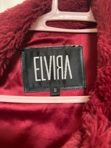 ELVIRAエルヴィラワインレッドファージャケット