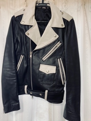 マニエラMANIERAダブルライダースジャケット【芸能人愛用】ラムレザー