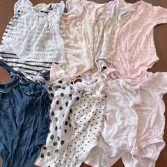 赤ちゃん肌着　ロンパース　80サイズ　９着