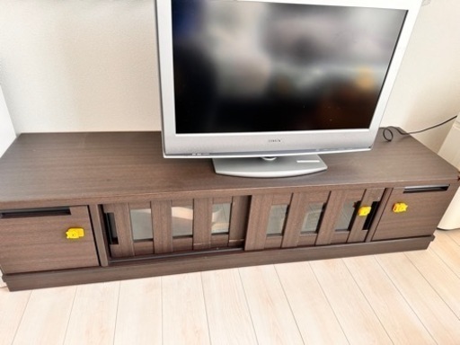 ニトリテレビ台無料であげます。 (tt7777) 中村公園の収納家具《テレビ